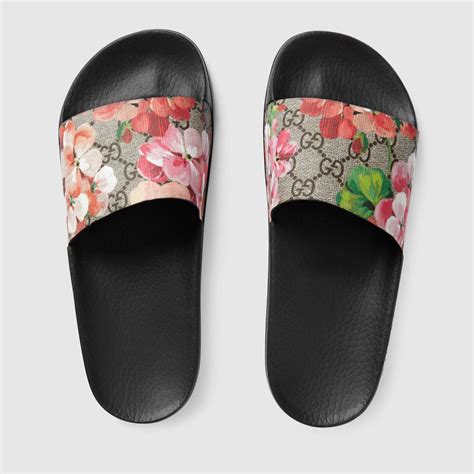 gucci women's bloom slides